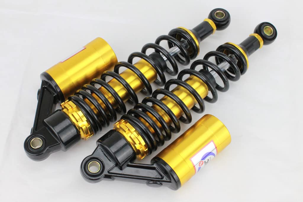 サスペンションキット 4本セット 黒金 新品 ゼファー400 ZRX400 Z400FX 黒×金 サスペンション320mm